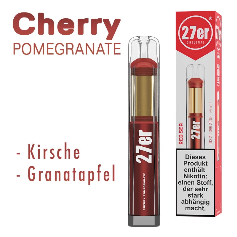 VENOOKAH VAPE 27er CHERRY PROMEGRANATE MEGA VAPE ANGEBOT