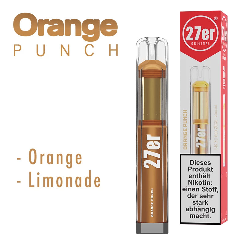 VENOOKAH VAPE 27er ORANGE PUNCH MEGA VAPE ANGEBOT