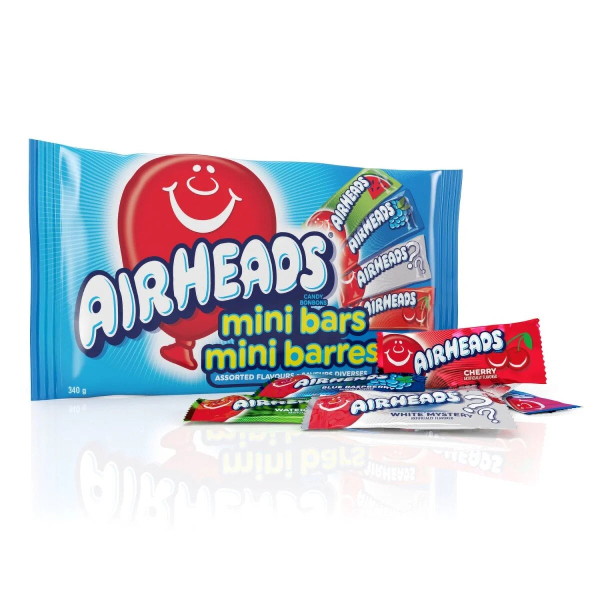 Airheads - Mini Assorted Fruit 340g ( BLACK FRIDAY)