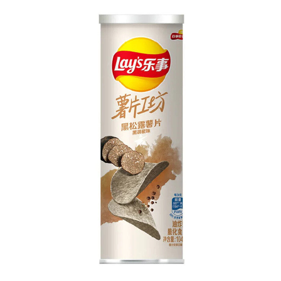 Lay's - Black Truffle & Black Pepper Asia 104g ( BLACK FRIDAY)