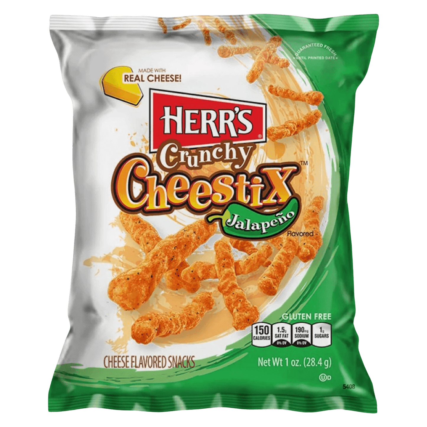 Herr's - Crunchy Cheestix Jalapeno USA 227g ( BLACK FRIDAY)