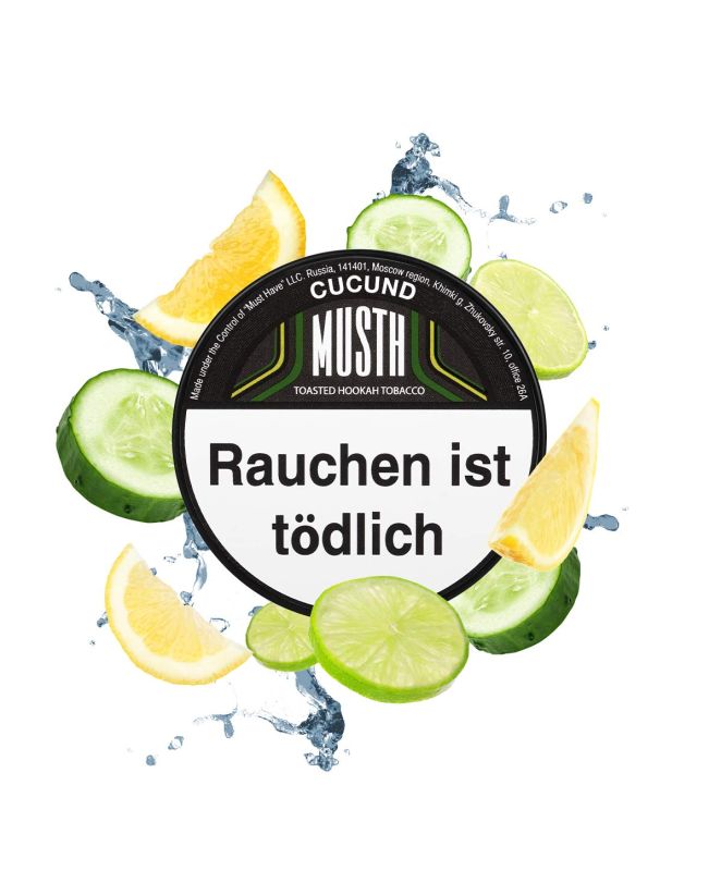 Must H Cucund 125g Shisha Tabak