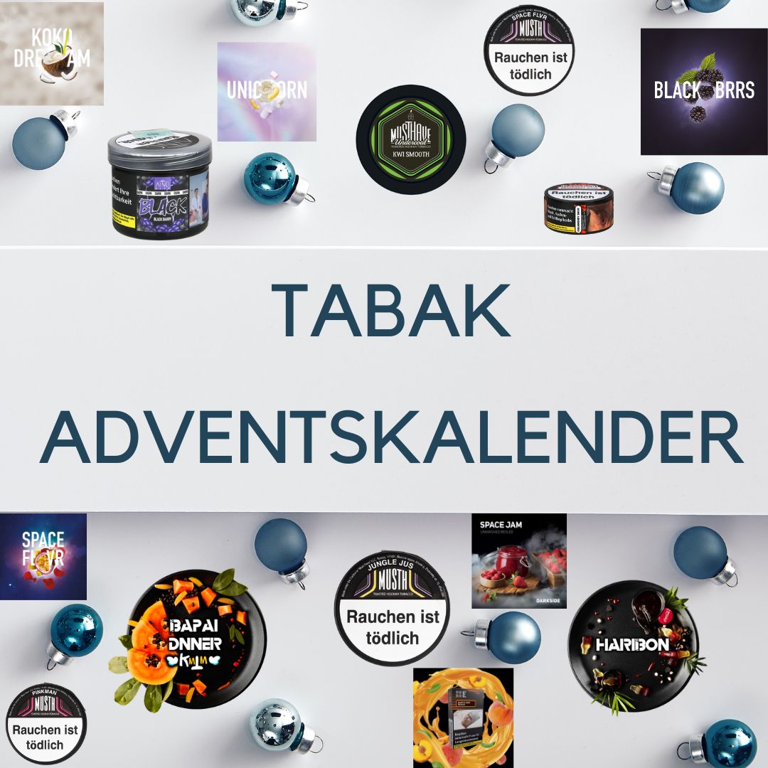 TABAK ADVENTSKALENDER (DARKBLEND) (BASIC EDITION!) BY HOOKAH BROTHERS SHOP