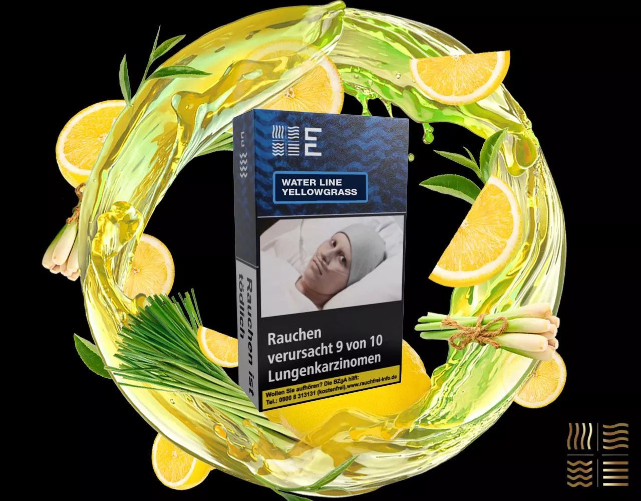 ELMNT Tabak 25g Water Line YellowGrass