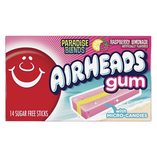 Airheads - Gum Raspberry Lemonade 33g  ( BLACK FRIDAY)