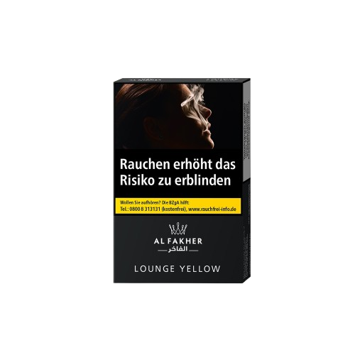 Al Fakher Lounge Edition Yellow Shisha Tabak 20g
