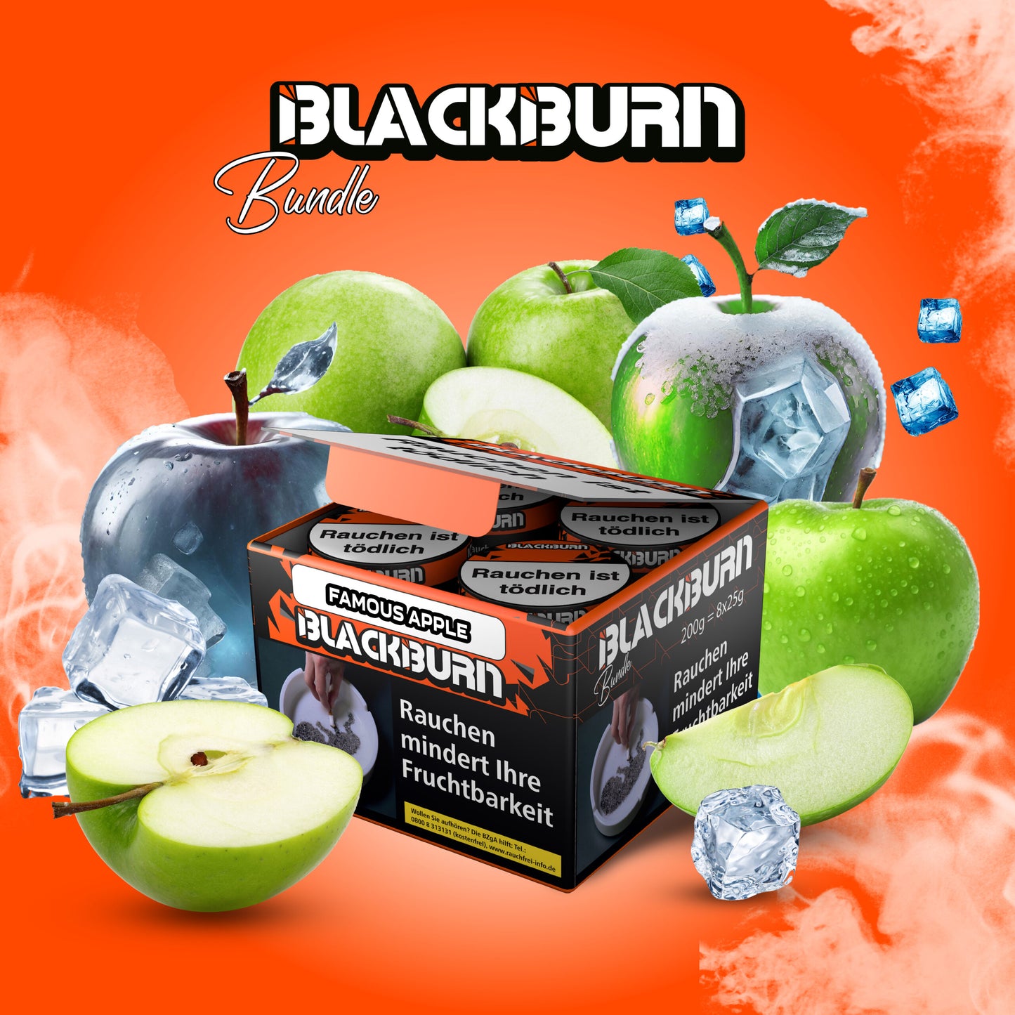 BLACKBURN Bundle FAMOUS APPLE 8x25G
