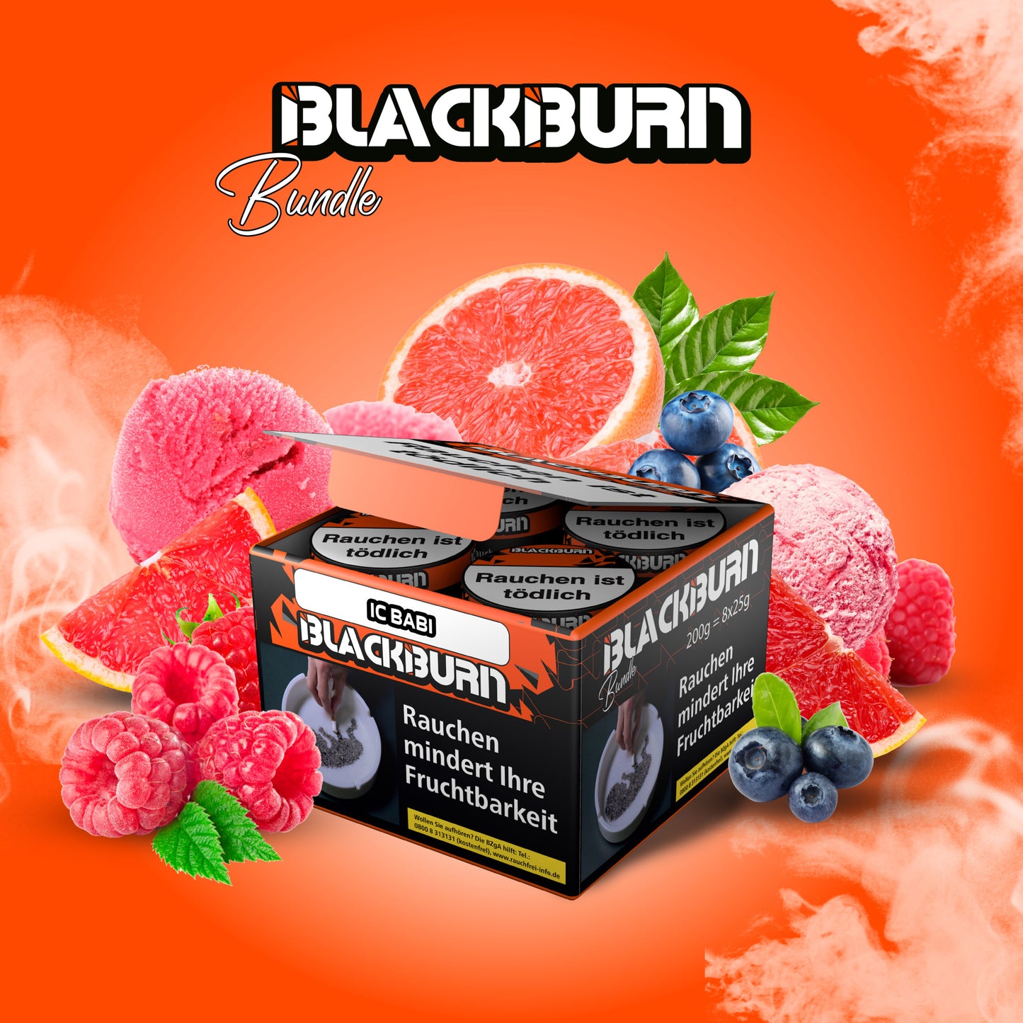 BLACKBURN Bundle IC BABI FEAT GUF 8x25g