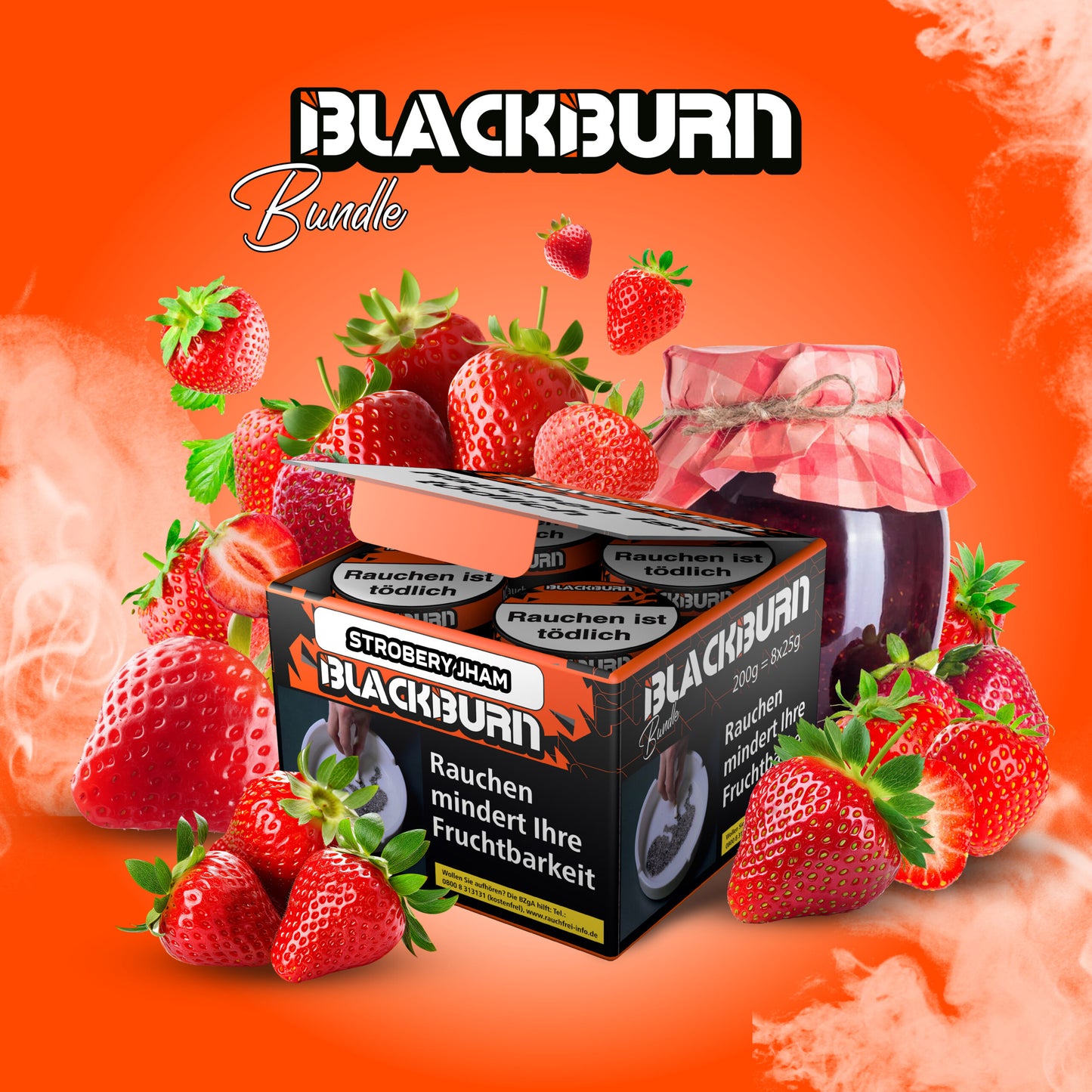 BLACKBURN Bundle STROBERY JHAM 8x25g
