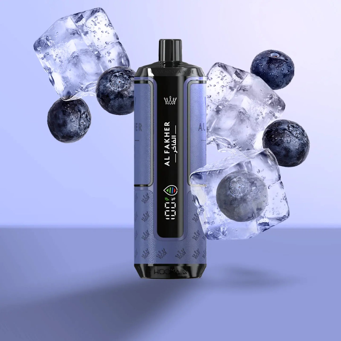 Al Fakher - Crown Bar - Hypermax - 20k - Berry Ice