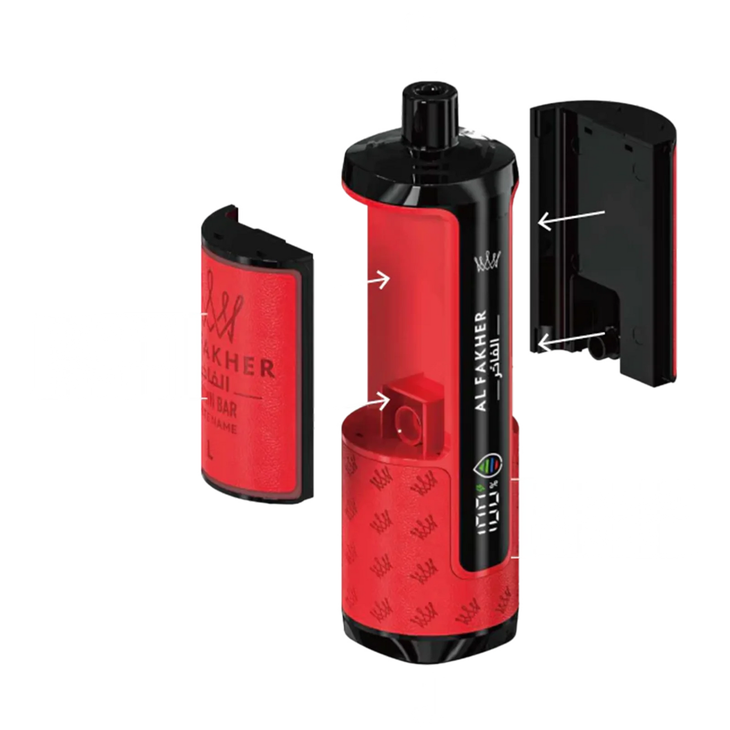 Al Fakher - Crown Bar - Hypermax - 20k - Magic Love
