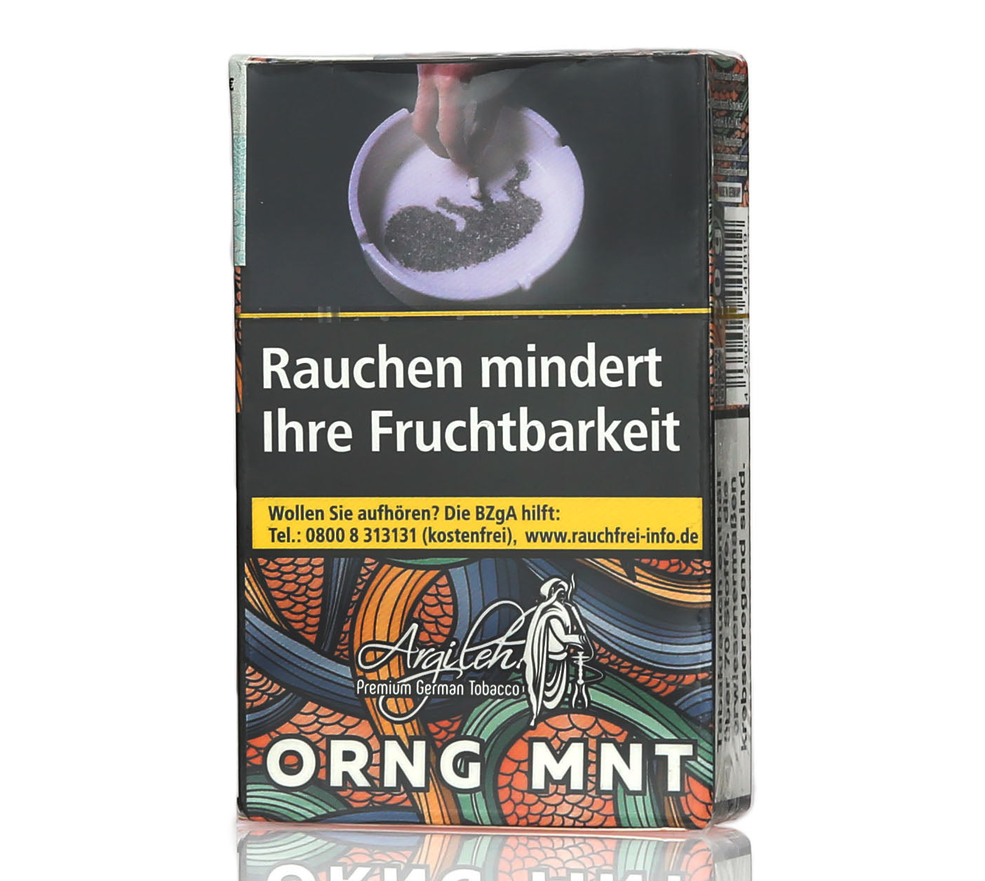 Argileh Tobacco Orng Mnt Shisha Tabak 20g