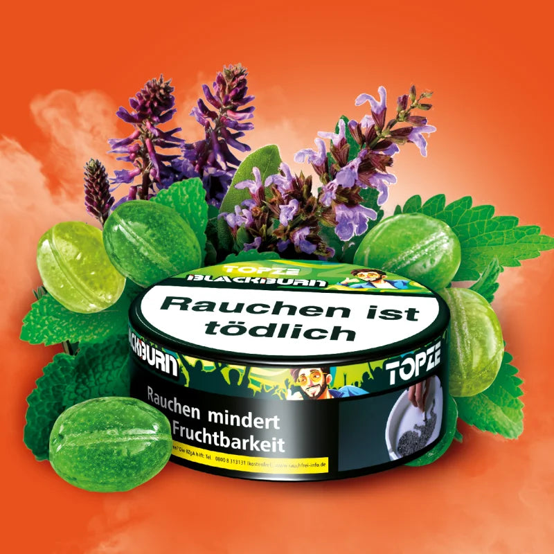 Blackburn Top Ze 100g Shisha Tabak