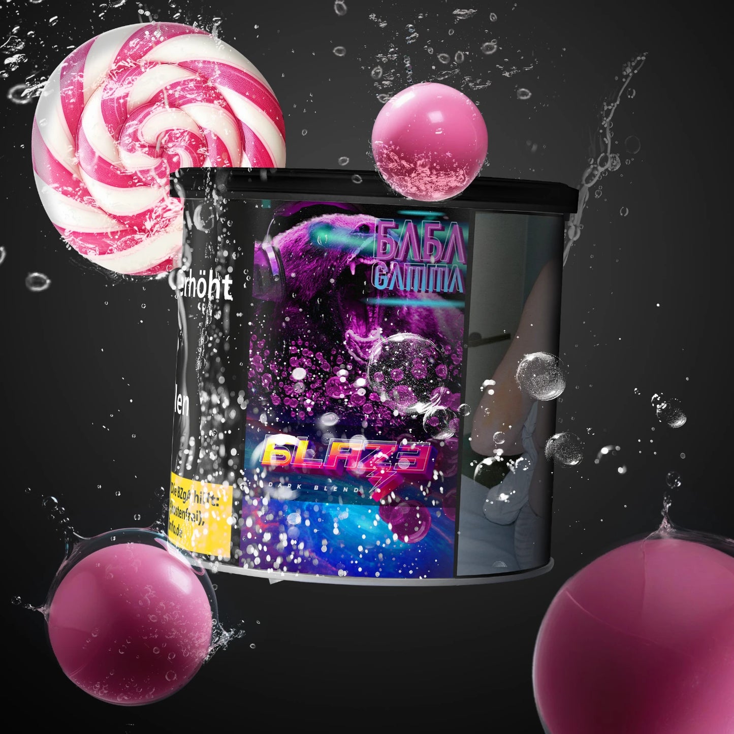 Blaze Dark Leaf Baba Gamma 200g