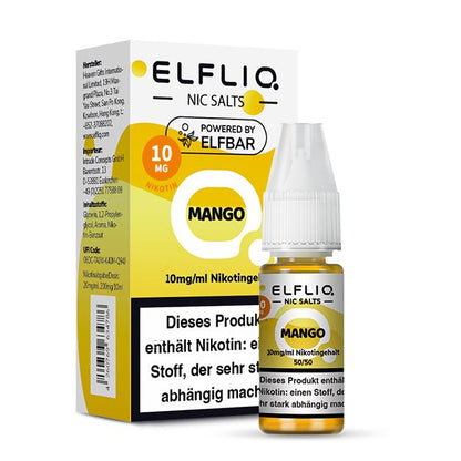 ELFBAR ELFLIQ Mango Nikotinsalz Liquid 10 mg/ml Nikotin