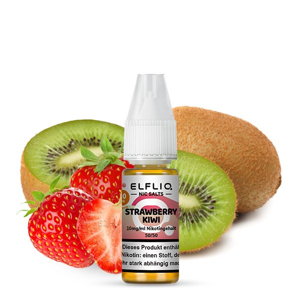 ELFBAR ELFLIQ Strawberry Kiwi Nikotinsalz Liquid 10 mg/ml Nikotin
