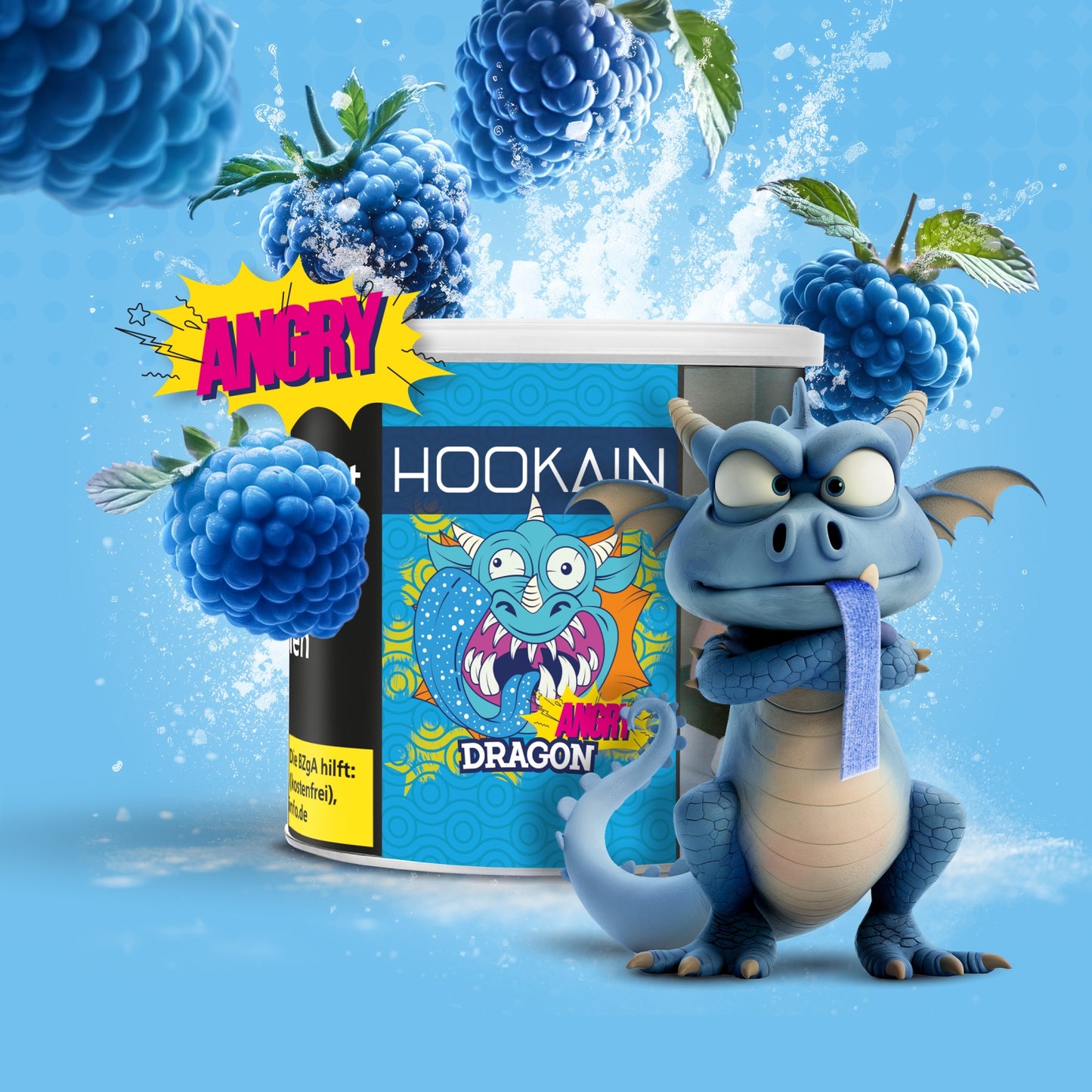 HOOKAIN ANGRY BLUE DRAGON 200g