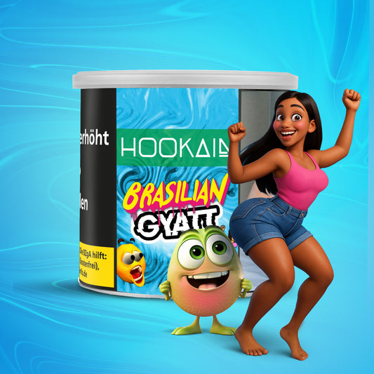 Hookain Tabak 200g Brazilian Gyatt