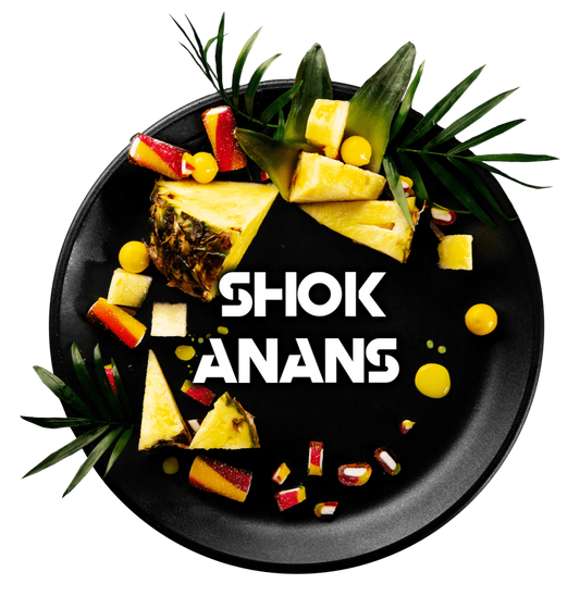 Blackburn Shisha Tabak - Shok Anans 100g