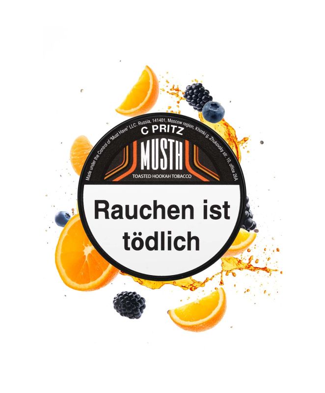 Must H C Pritz 125g Shisha Tabak