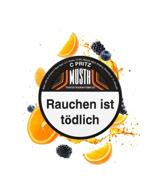 Must H C Pritz 125g Shisha Tabak