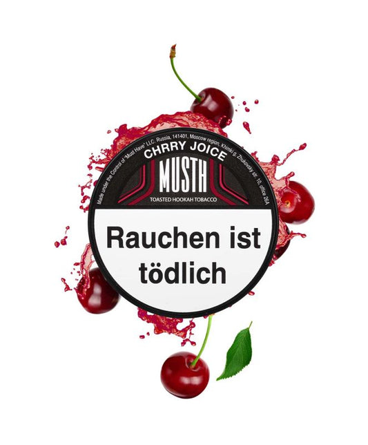 Must H Chrry Joice 125g Shisha Tabak