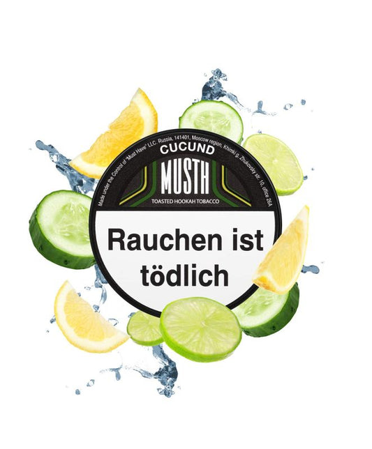 Must H Cucund 125g Shisha Tabak