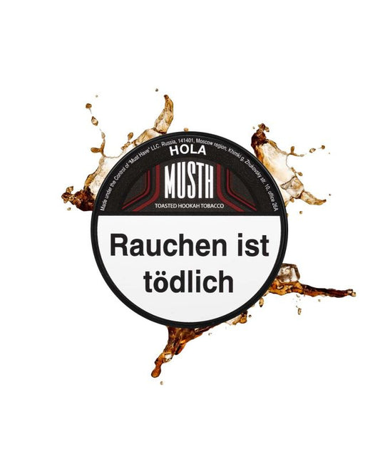 Must H Hola 125g Shisha Tabak