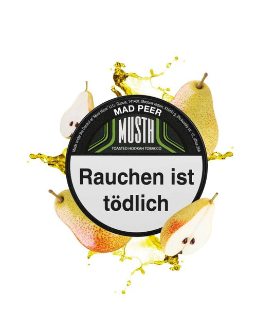 Must H Mad Peer 125g Shisha Tabak