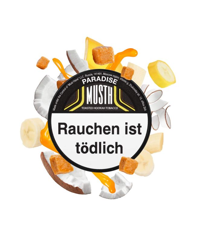 Must H Paradise 125g Shisha Tabak