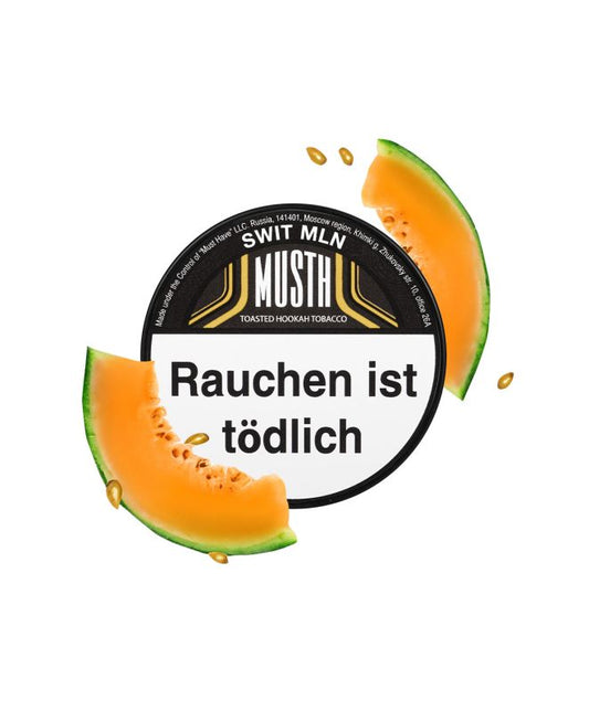 Must H Swit Mln 125g Shisha Tabak