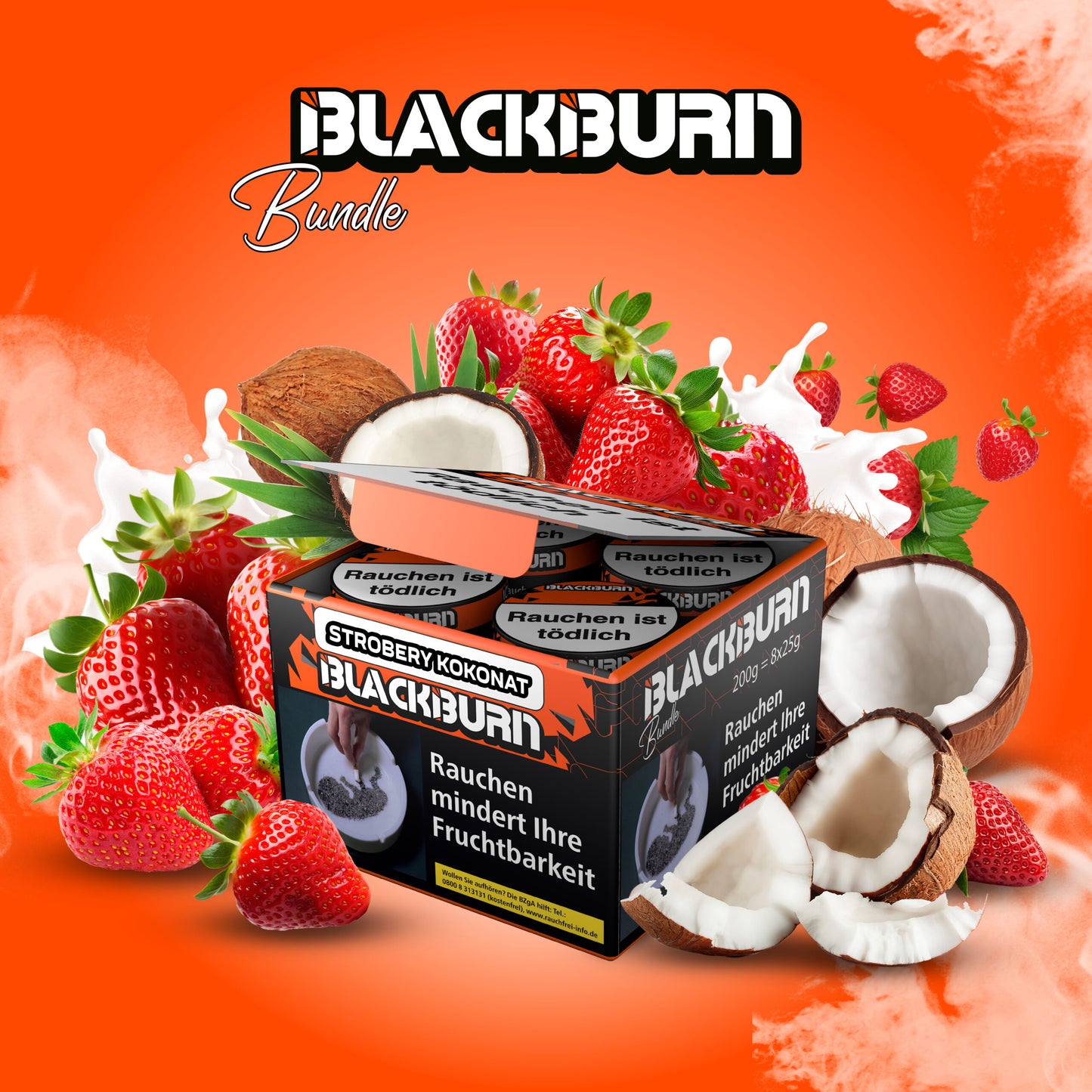 BLACKBURN Bundle STROBERY KOKONAT 8x25g