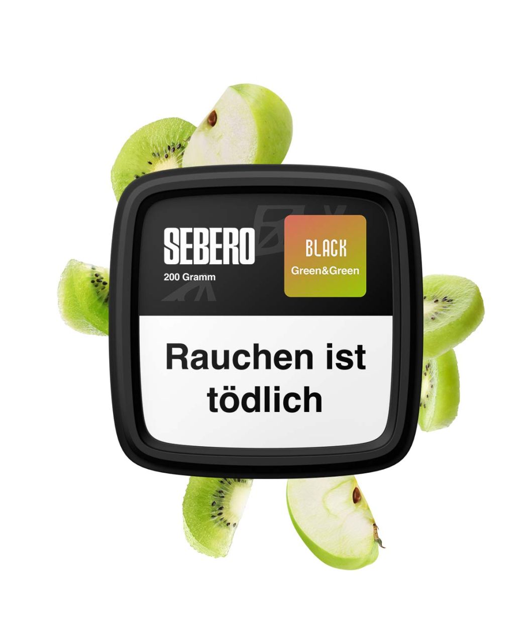 Sebero Black - Green & Green 200g Shisha Tabak