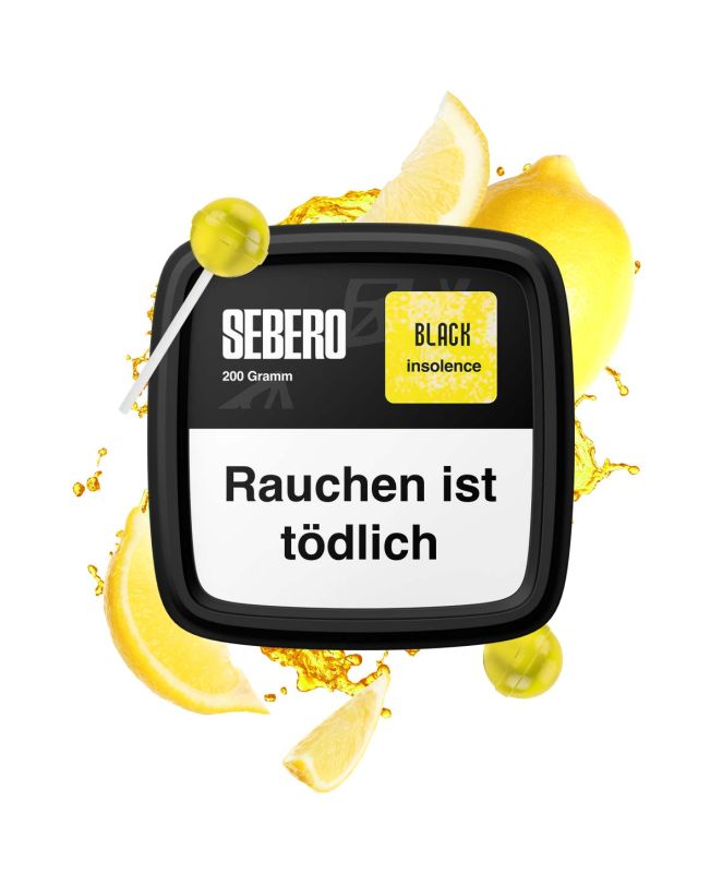 Sebero Black - Insolence 200g Shisha Tabak