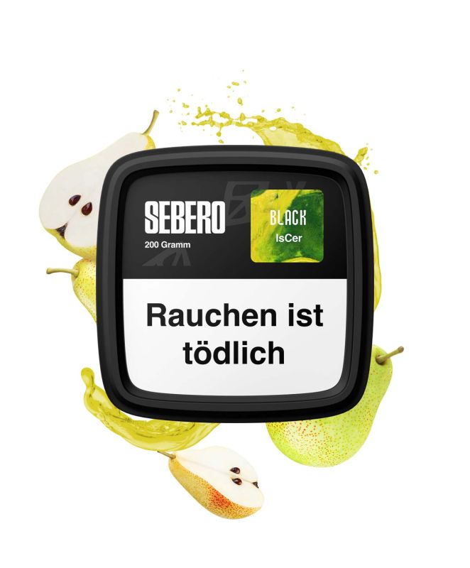 Sebero Black - Iscer 200g Shisha Tabak