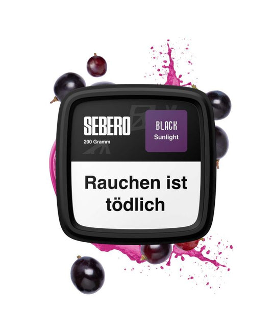 Sebero Black - Sunlight 200g Shisha Tabak