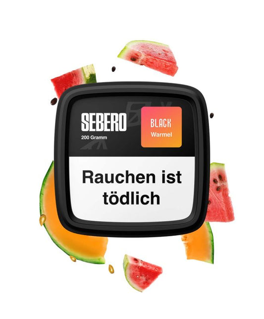 Sebero Black - Warmel 200g Shisha Tabak