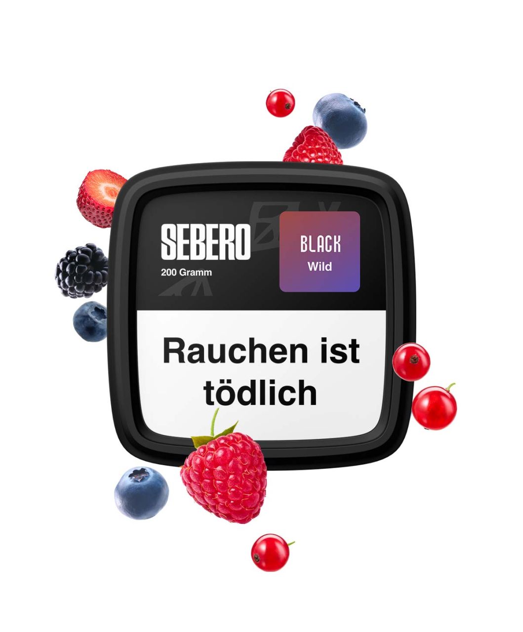 Sebero Black - Wild 200g Shisha Tabak
