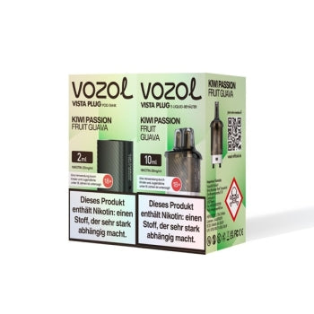 VOZOL VISTA PLUG PODS KIWI PASSIONFRUIT GUAVA