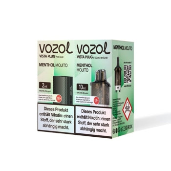 VOZOL VISTA PLUG PODS MENTHOL MOJITO