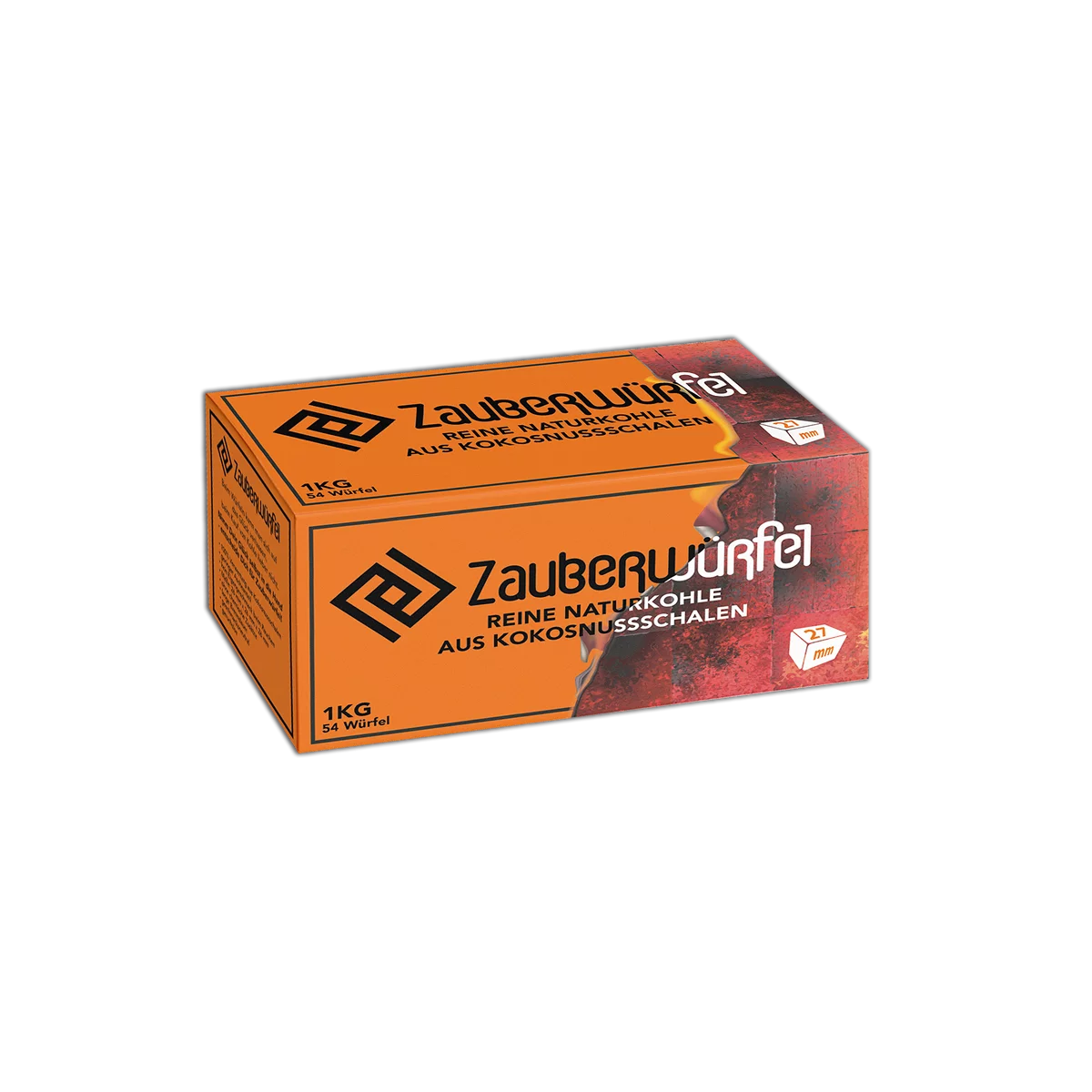 Zauberwürfel 27mm Naturkohle    MEGA GEB ANGEBOT !